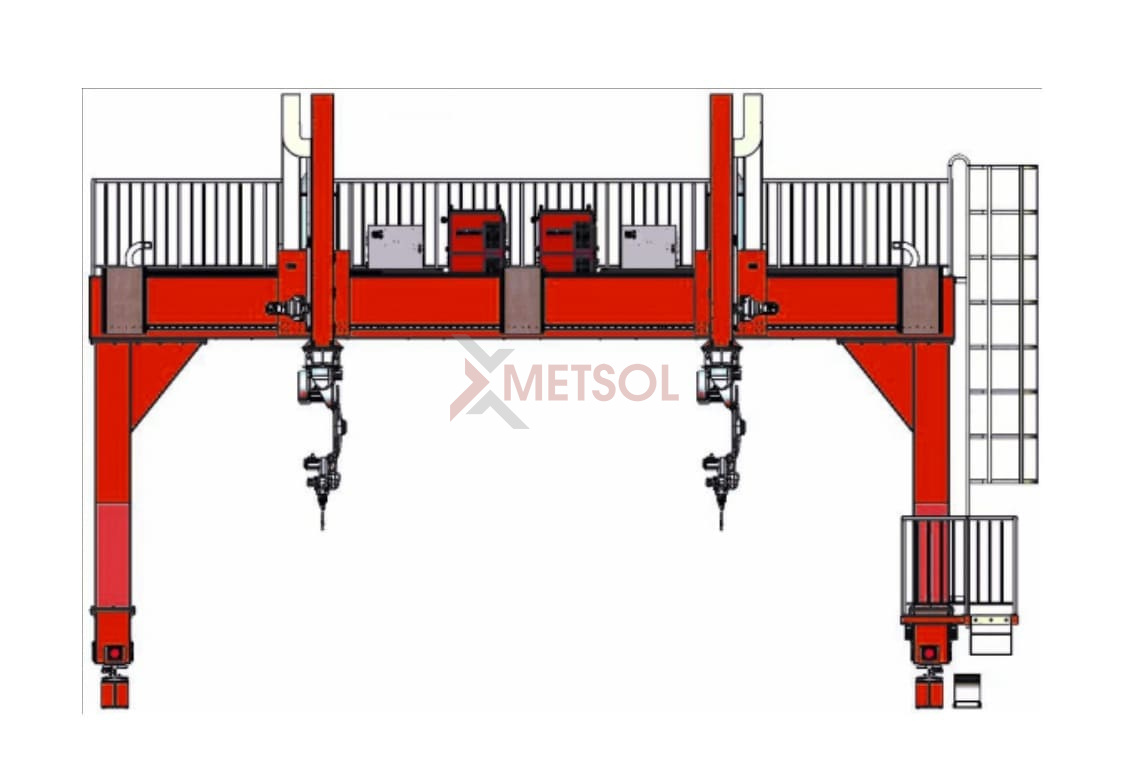 Smena T9 Gantry Роботизированный интеллектуальный сварочный комплекс портального типа